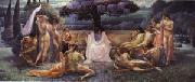 Jean Delville The School of Plato Spain oil painting artist